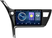 Android 8.1 Car Radio Stereo 10.1" GPS Navigator with Canbus Compatible for Toyota Altis 2017 to 2018 Support Bluetooth/USB/DAB/DVR/WiFi/AUX/Mirror Link/Steering Wheel Control,Lef.