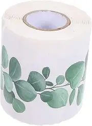 KICHOUSE 1Roll Leaf Pattern Removable Bulletin Board Border Trim Decorative for Classroom Office and Home Adorable Wavy Design for Creative Displays