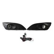 For Ford Fiesta 2013-2017 Front Bumper Lower Honeycomb Fog Lamp Kit