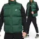 Nike AS M NK Club Puffer Vest 男 綠 保暖 防潑水 立領 羽絨 背心 FB7374-323