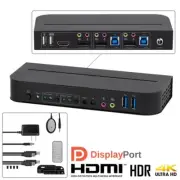 2x1 DisplayPort HDMI USB 3.0 KVM Switch Switcher 4K 60Hz HDR YCbCr 4:4:4 HDCP
