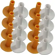 BESPORTBLE 20pcs Golf Tees Rubber Golf Accessories Flexible Practice Stands Indoor/Outdoor Training