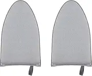 2 pcs Handheld Ironing Board,Thickened Sponge, Heat-Resistant Ironing Gloves,Handheld Ironing Board,Gauntlet Waterproof Anti Steam,Garment Steamer Accessories,25x16x3 CM