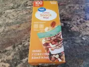 Great Value Double Zipper Portion Pack Snack Bags 100 Ct USA MADE FAST SHIP