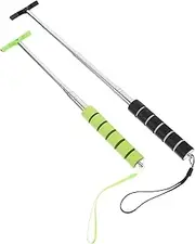 HAPINARY 2pc Car Rearview Mirror Wipers Retractable Squeegee for Windshield Window Cleaner Tool