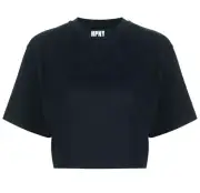 HERON PRESTON HPNY LOGO CROPPED T-SHIRT WOMEN TOP HWAA034C99JER0021001