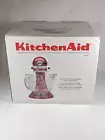 KitchenAid 5 Quart Tilt-Head Glass Bowl Measurement Markings Clear W Lid K5GB