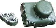 Vsenkes Camera Bag Handbag Practical Portable Lightweight Simple Compact Pouch Bag for GF Series with 12-32mm Lens x100 Series, Green