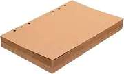 HOUDERCO 60 Sheets Lined Notepad Replacement Refills Smooth Loose Leaf Paper for Binders Notebook Inserts Easy to Use for Office and School