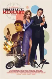 Threat Level Midnight 16x24 by Mike McGee Ltd Edition x/125 Print Mondo MINT Art