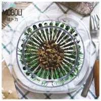 在飛比找momo購物網優惠-【MOBOLI 貓卜力】秘密森林(貓草結合飼料碗)