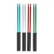 1Pair 5A Aluminium Drum Sticks Non-slip Exercise Drumsticks Speed Up Drum Sticks