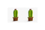 300pc Mustard Cactus Sticky Notes Sheets Pad Office School Writing Stationery