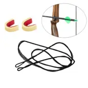 Replacement Bowstring 43-70" for Traditional Longbow Recurve Bow Hunting Target