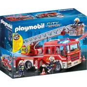 Playmobil Fire Engine w/ Ladder Kids/Childrens Interactive Play Toy Playset 4+