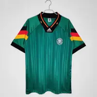 在飛比找蝦皮購物優惠-1992賽季德國客場復古球衣運動足球球衣