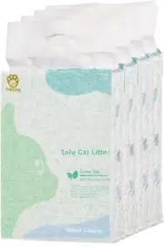 Tofu Cat Litter | Green Tea | 10.8 KG 24L | Flushable - Direct to Toilet | Natur