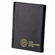 Coin Storage Album - 60 Pockets Coin Collecting Holder for Collectors Black C...