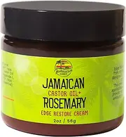Rosemary Hair Edges Restore Cream - 60ml / 2 fl oz – Promote Hair Growth, Nourishes Follicles for All Types of Hair by Jamaican Amber