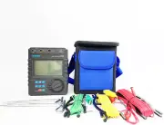 Digital Earth Ground Resistance Meter Tester 2000Ω Earth Voltage Tester 600V
