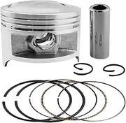 Motorcycle Engine 66mm ~ 67mm Piston Rings Kit For DR200 42A SP200 DF200 DR200SE DR200S RV200 VanVan(Piston kit 66.25mm)