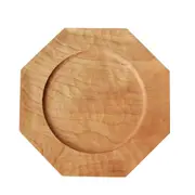 Fruit Dishes Saucer Tea Coffee Dessert Dinner Wooden Tray Plates Storage Dishes