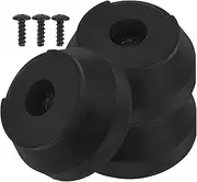 Triple Foot Cane Anti-slip Pads 3 Pack Rubber Tips Walking Stick Accessories for Seniors