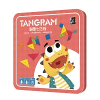 在飛比找蝦皮商城優惠-創意七巧板 tangram 繁體中文版 高雄龐奇桌遊