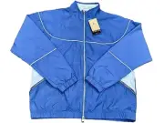 ✅ $125 Michael Air Jordan Nike Jumpman Repel Blue Jacket Men L RFID Zip Coat NWT