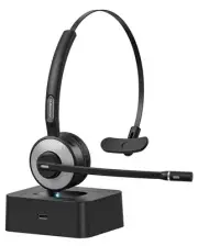 Bluetooth Headset, Wireless Headset with Mic for Work, Computer Headset with ...