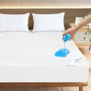 Queen Mattress Protector Waterproof Cover Absorbent Fitted Sheet up - 18'' De...