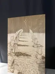 Custom 8x12 Anime Manga Panels – Unique Wall Art for Fans! (Go to Description)