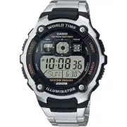 Casio AE2000WD-1AV, Watch, 5 Alarms, World Time, 200 Meter WR, 10 Year Battery