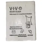 VIVO Quick Attach VESA Mount Adapter Bracket Attachment Kit for Dell Monitors