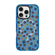 iPhone 16 Pro Impact Case MagSafe Compatible BUTTERFLY DAISY