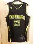 LIMITED EDITION ANTHONY DAVIS NEW ORLEANS HORNETS ADDIDAS SWINGMAN JERSEY SZ M