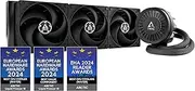 [ARCTIC] Liquid Freezer III 360 - Water Cooling PC, All-in-One CPU AIO Water Cooler, Intel & AMD Compatible, efficient PWM-Controlled Pump, Fan: 200-1800 RPM, LGA1851 and LGA1700 Contact Frame - Black