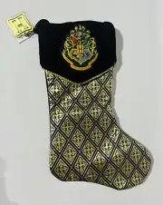 Universal Studios Wizarding World Of Harry Potter Hogwarts Crest Xmas Stocking
