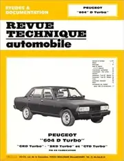Peugeot 604 D turbo - GRD turbo, SRD turbo et GTD turbo