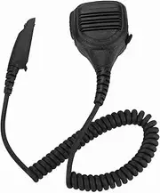 [Bewinner] Walkie Talkie Speaker for High Sensitivity, Heavy Duty CB Radio Speaker with PTT Cable for Walkie Talkie PRO5150, GP338, GP330, GP680, HT750, GP340
