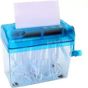 Hand Paper Shredder Mini Cutting Machine Portable Manual A6 Paper Cutting Tool D