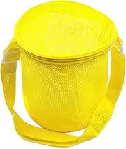 Beach Toys Bag - Swim Pool Toys Balls Storage Bags Packs | Large Capacity Travel Holder Organizer Container Pouch for Shovel Bucket Storage Stream Shrimp Catching