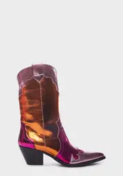 [Daisy Street] Metallic Cowboy Boots