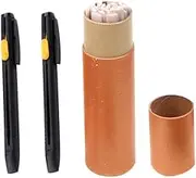 TEMPNAP 20Pcs Replaceable Tailors Chalk with Pen Cases Smooth Chalk for Sewing for DIY Clothing Projects Professional Tailoring Tools