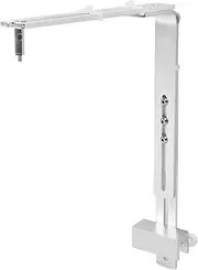 Fish Tank Light Stand, Aluminum Alloy Adjustable Height Light Holder for Reptile Glass Terrarium Drop Light, Reptile Lamp Stand (Silver)