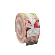MODA QUILT FABRIC | Tulip Tango By Robyn Pickens | Jelly Roll Fabric
