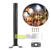 Mounting Light Pole for 1600W 1000W 90W LED Solar Wall Street Light Outdoor Lamp