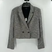 Rag & Bone Josie Italian Tweed Blazer - Navy White Multi - 16 - New with tags