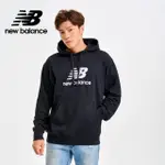 【NEW BALANCE】NB 連帽長袖上衣_男性_黑色_MT41501BK(美版 版型偏大)