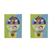 2x Lantern Studios Ellen G A6 Journal/Notebook Hardcover Home Stationery Balloon